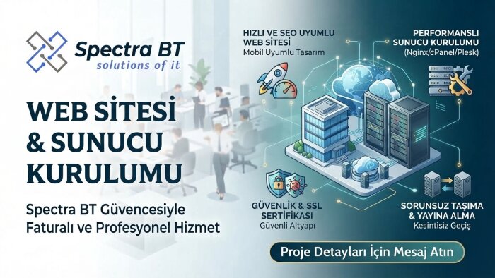 şirket güvencesiyle web sitesi ve sunucu kurulumu yaparım