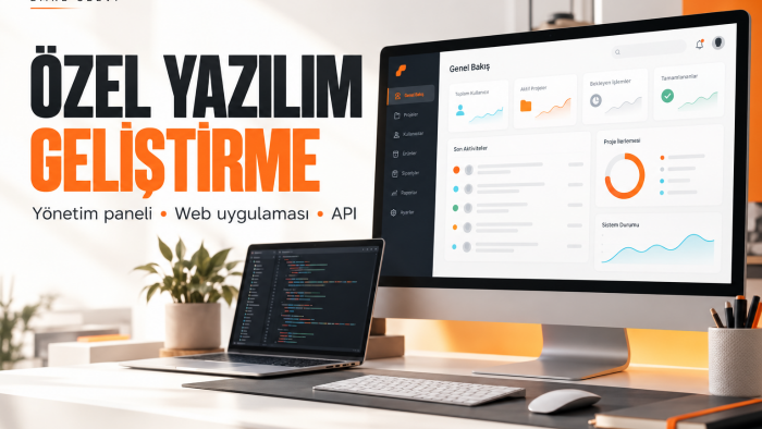 işletmenize özel web yazılımı ve panel geliştirebilirim
