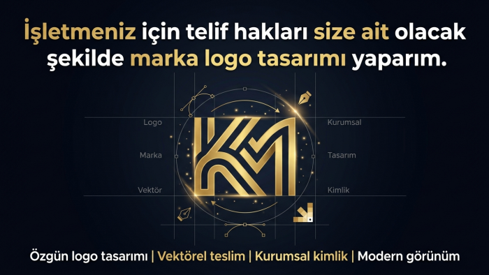 logo tasarlar ve logonuzu vektöre çeviririm