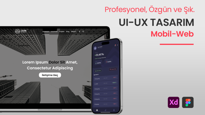 sizin için eşsiz web ve mobil arayüz tasarımı yapabilirim