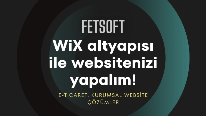 sizin için WİX ile bir web sitesi tasarlayabilirim