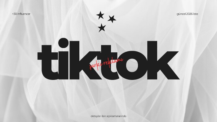 tiktok için profesyonel reklamınızı yaparım