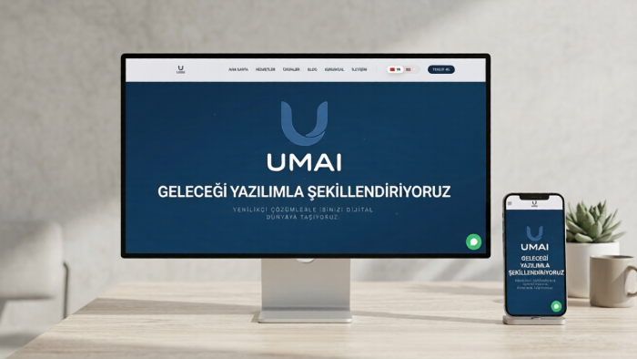 UMAI Yazılım olarak kurumsal web sitesi yapabilirim