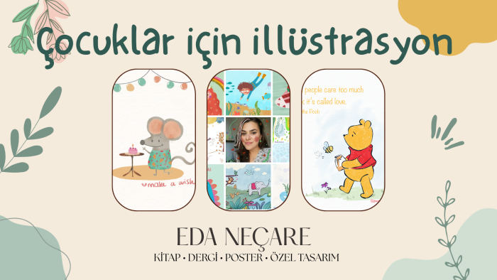 çocuklara yönelik illüstrasyonlar çizebilirim
