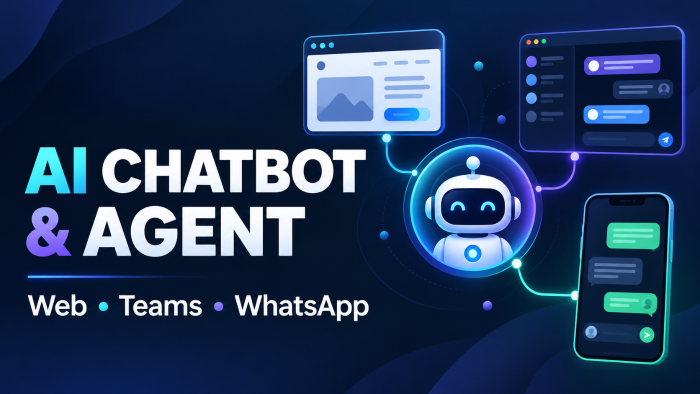 verilerinizle çalışan AI chatbot ve agent geliştiririm