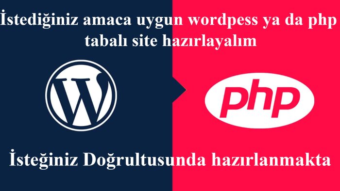 istediğiniz türde  bir siteyi hazırlayabilirim