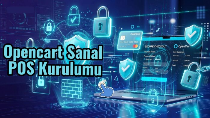 opencart sitenize sanal pos entegrasyonu yaparım