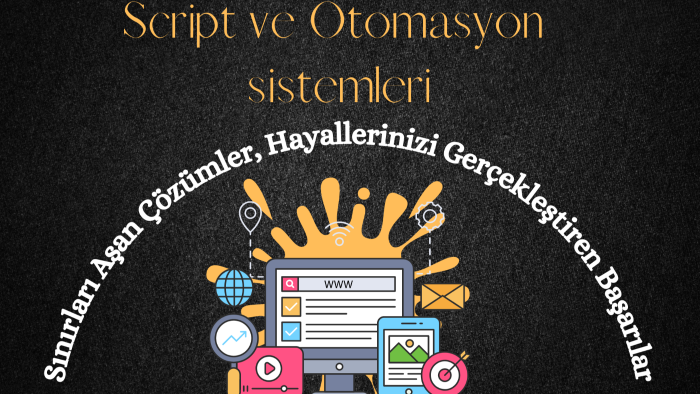 Web sitelerinize özel web yazılımla ve scriptler yapabilirim