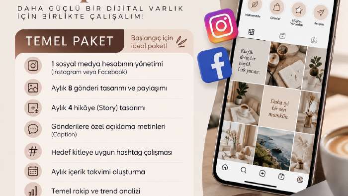sosyal medya hesaplarınızı etkili hale getirebilirim