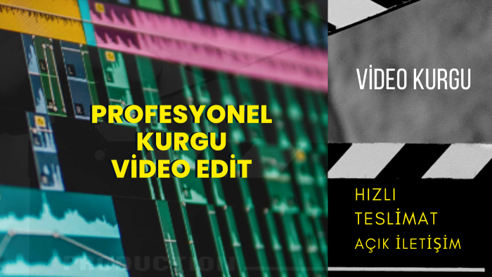 videolarınızı dilediğiniz gibi kurgularım