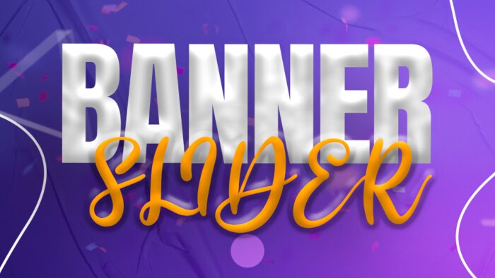 profesyonel banner ve slider tasarımı yaparım