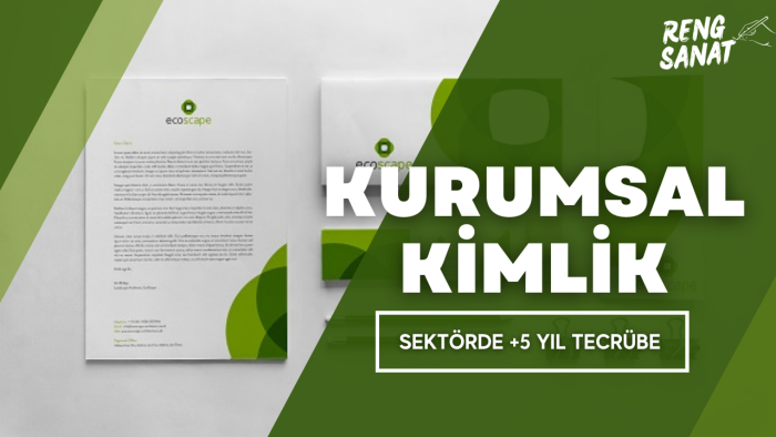 firmanıza özel kurumsal kimlik tasarlarım
