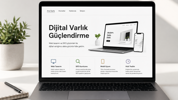 sizin için web yazılım, SEO, otomasyon geliştirmesi yaparım