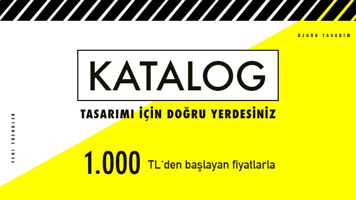 profesyonel ve yaratıcı katalog tasarımı hizmeti veriyorum