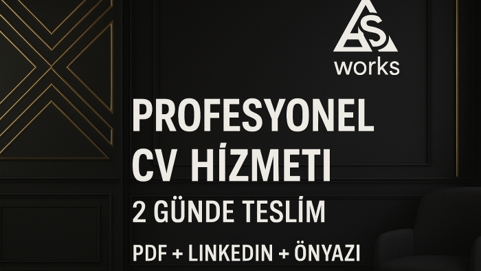 işinize yakışan güçlü bir özgeçmiş yazarım