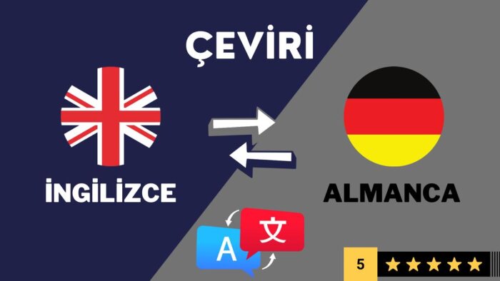 profesyonel bir şekilde İngilizce-Almanca çeviri yapabilirim