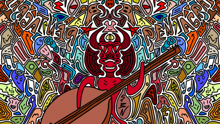 doodle tarzı çiziyorum