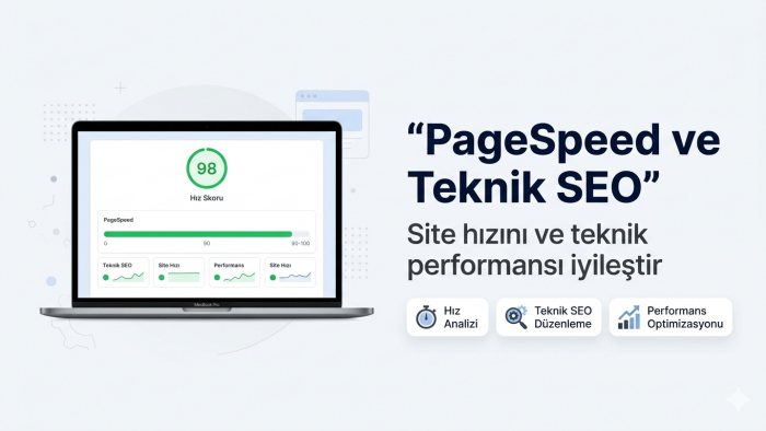 , teknik SEO ve site hız optimizasyonu yaparım