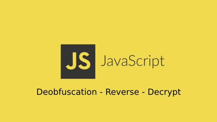 virüslü javascript dosyalarını dekripto edebilirim