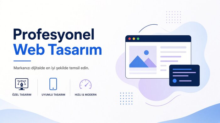 profesyonel web siteleri tasarlıyorum