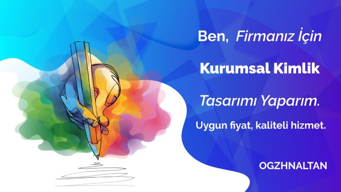 firmanız için kurumsal kimlik tasarımı yaparım