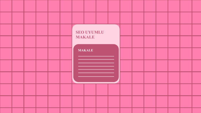 sizler için seo uyumlu blog yazıları yazabilirim