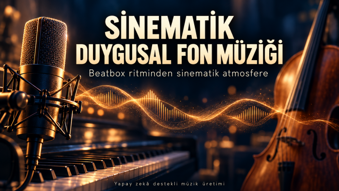 beatbox temelli sinematik ve duygusal fon müziği hazırlarım