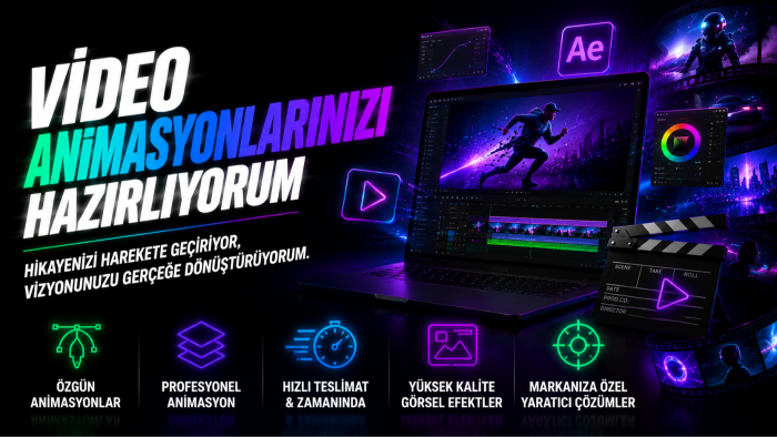 video animasyon işlerinizi yapabilirim