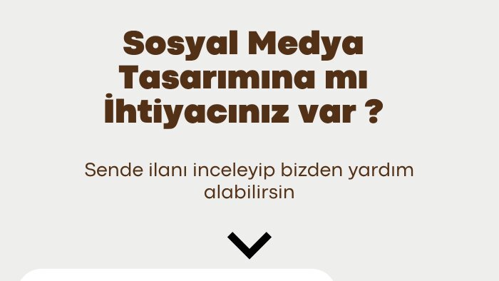 sosyal medya hesaplarınız için reklam tasarımı yapabilirim