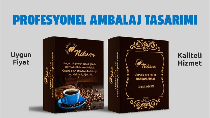 her türlü ambalajı profesyonel ve özgün olarak tasarlıyorum