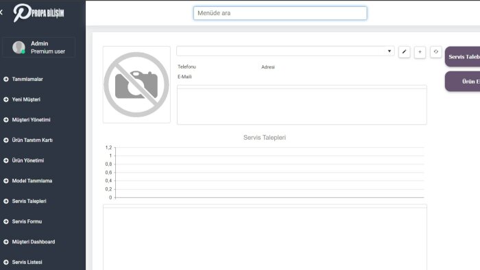 işletmenize özel web tabanlı uygulamalar geliştiriyorum