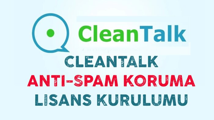 CleanTalk Anti Spam eklenti kurulumu, aktivasyonu yapıyorum