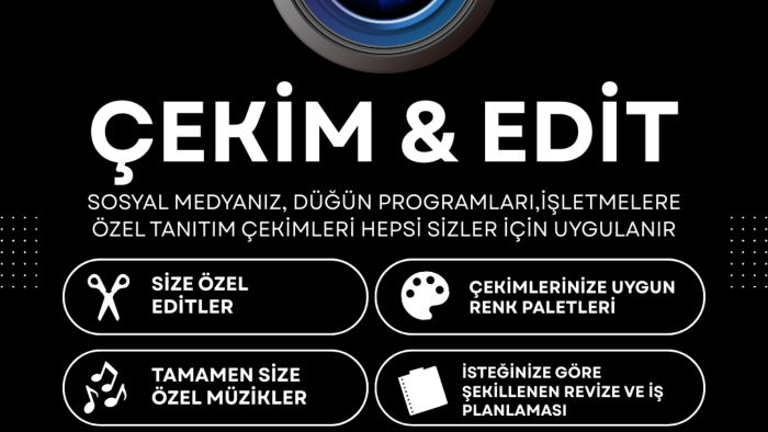 çekimlerinizi yaparım