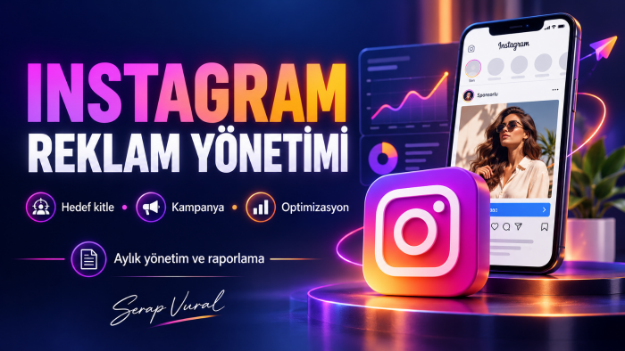 Instagram reklamlarınızı kurar ve aylık yönetirim