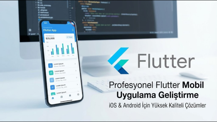 flutter ile profesyonel mobil uygulamalar yaparım