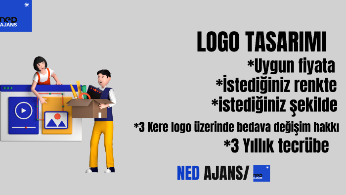 sizin için logo tasarımı yapabilirim