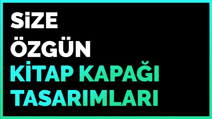 size özgü kitap kapağı tasarımları yapabilirim
