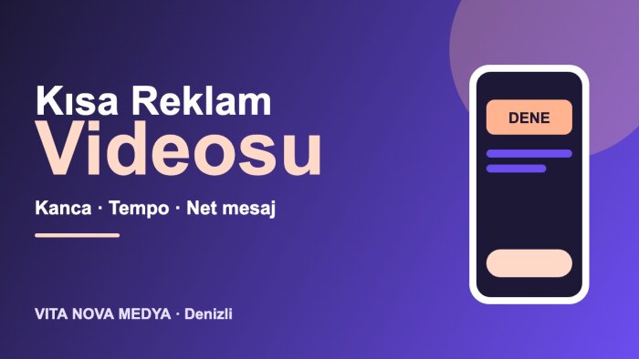 markanız için dikkat çeken kısa reklam videosu hazırlarım