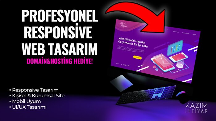 kişisel veya kurumsal responsive bir website yapabilirim