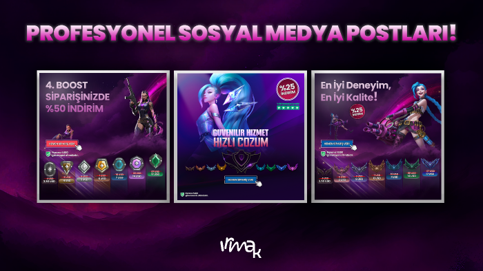 sosyal medya postlarınızı yapabilirim