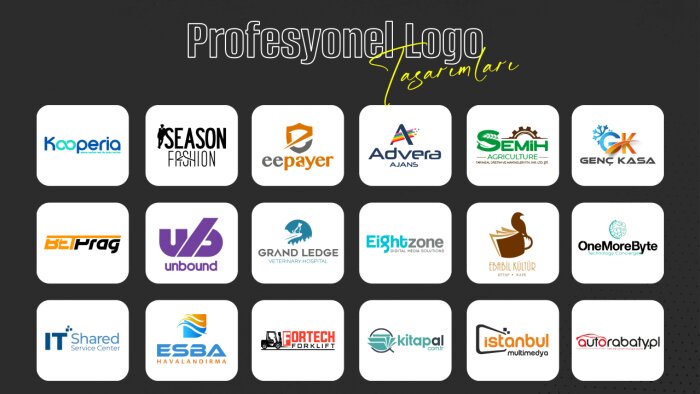markanıza özgün, modern ve profesyonel logo tasarlayabilirim