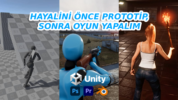 oyun fikirlerinizin prototip sürecini hızlandırırım