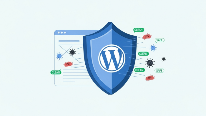 WordPress sitenizde virüs ve zararlı kodları temizlerim