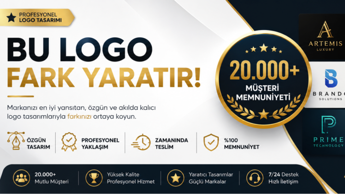 markanız için yaratıcı ve profesyonel logolar tasarlarım