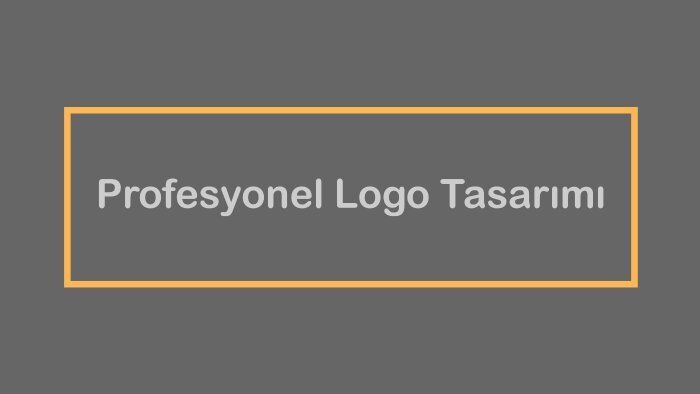 firmanız için kurumsal bir logo tasarlayabilirim
