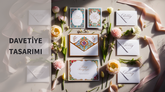 hayalinizdeki davetiyeyi tasarlarım