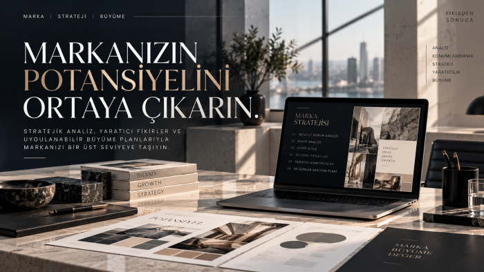 markanızı inceler, büyüme ve satış stratejisi geliştiririm