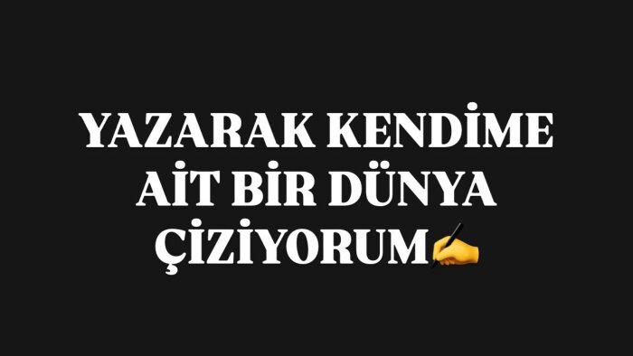özgün ve duygulu hikayeler üretiyorum