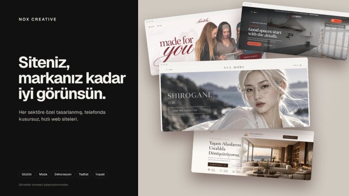 işletmenize mobil uyumlu ve hızlı web sitesi yaparım