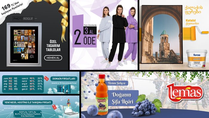 özgün sosyal medya ve banner tasarımları hazırlarım
